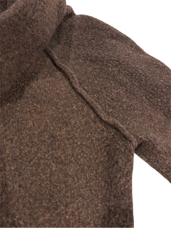 Free People Echo Beach Pullover Sweater in Brown Size Medium - Picture 5 of 9